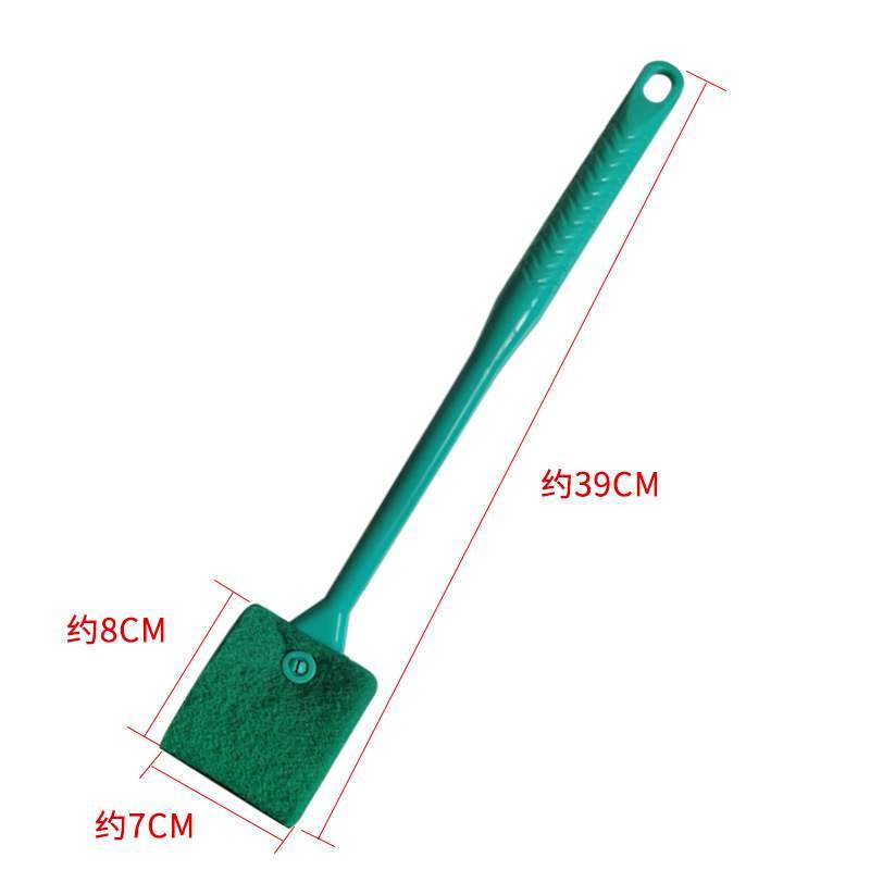 Green double -sided cleaning brush