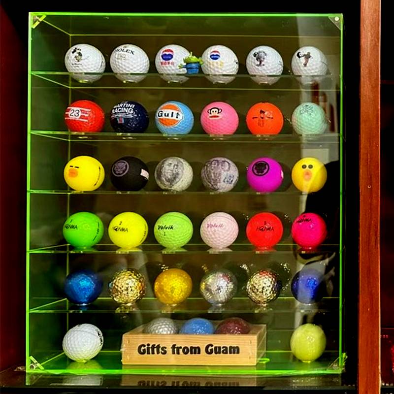 Fluorescent Green Yayli 6 -layer display rack