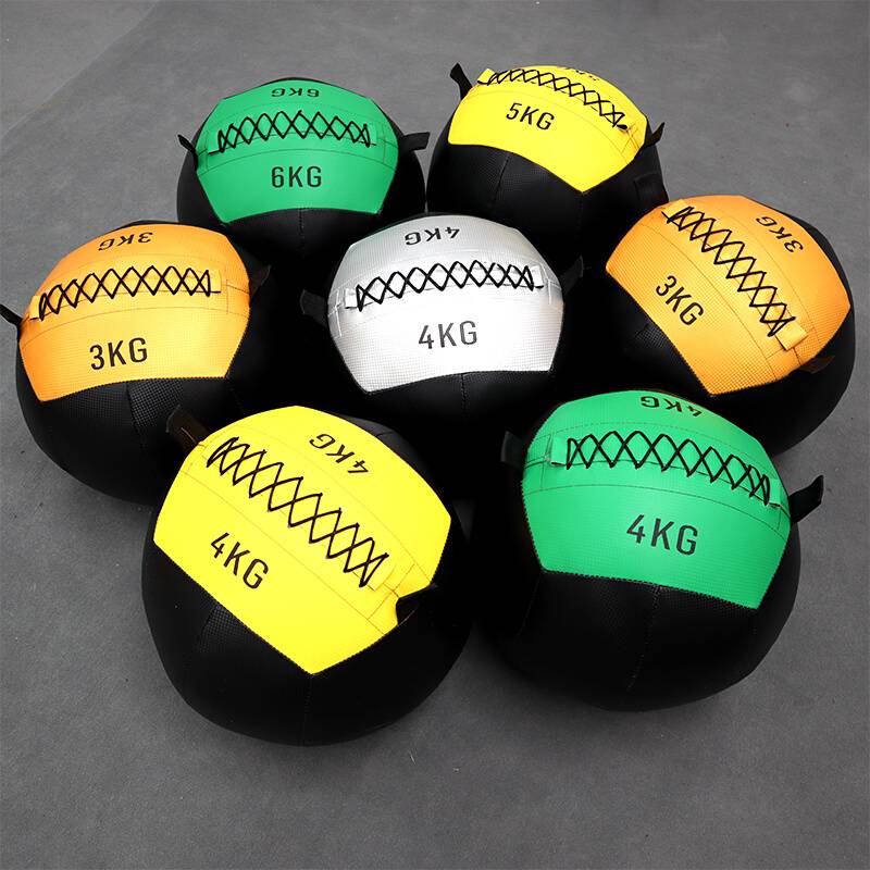 PVC Squad Fitness Soft Pharmacy Wallball Non -Elastic Santhest Ball Explosion Unstable Balancing Training