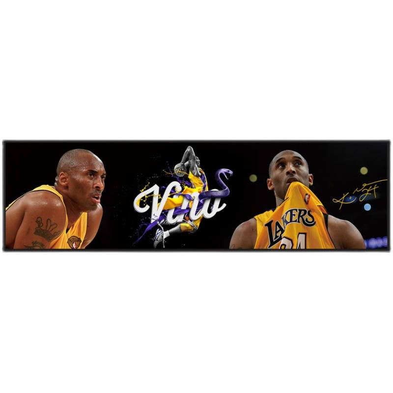 Boy's bedroom bedside decoration painting youth room Kobe hanging painting boys and children's room wall star mural murals