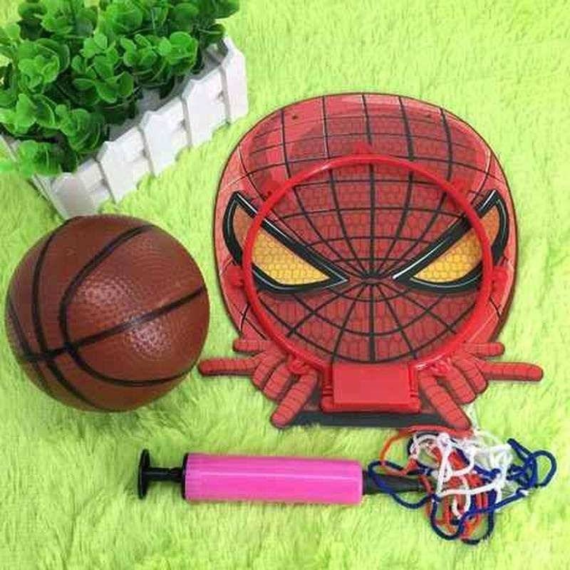 Indoor children's hanging basketball frame wall -mounted door -style children's basket box