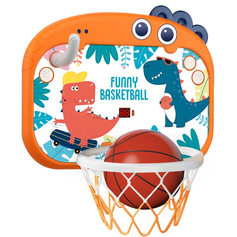 Children's family basketball rack Infant children's room use baby toy shooting frame hanging wall -free one -year -old punching