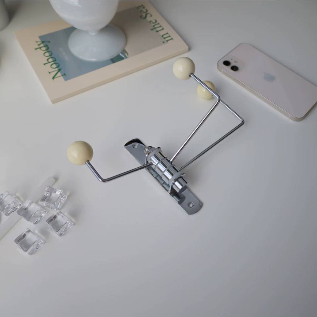 Cream white 3 hook