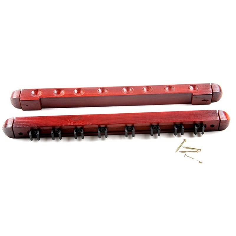 Wall -mounted table club rack ball rack 6 -hole 8 -hole ball rod rack wooden levator billiards accessories accessories