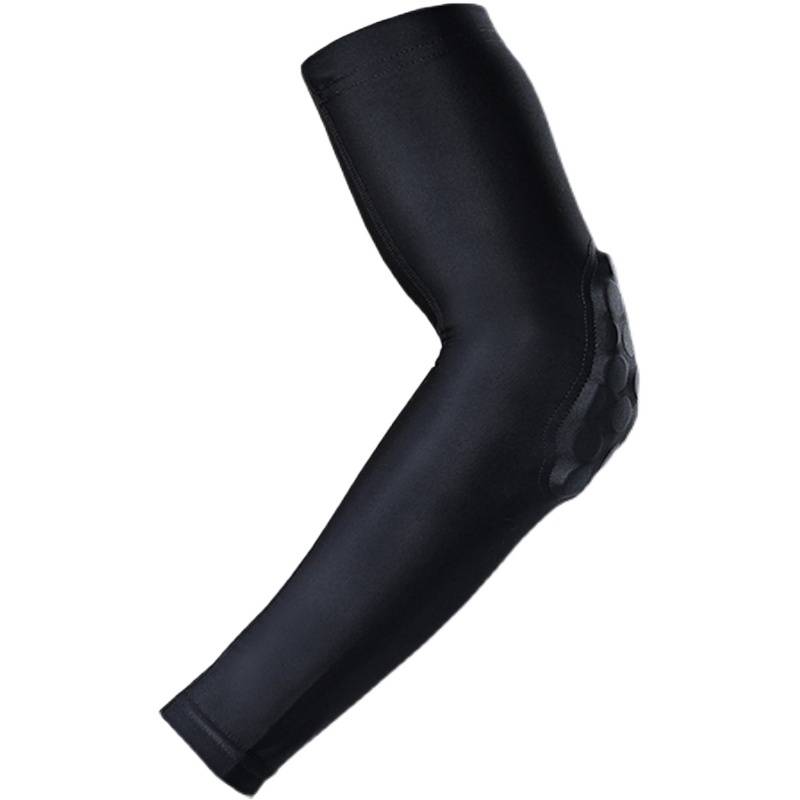 Basketball armor professional sleeve sleeve special men's and women's sunscreen and collision equipment long arm protective honeycomb elbow