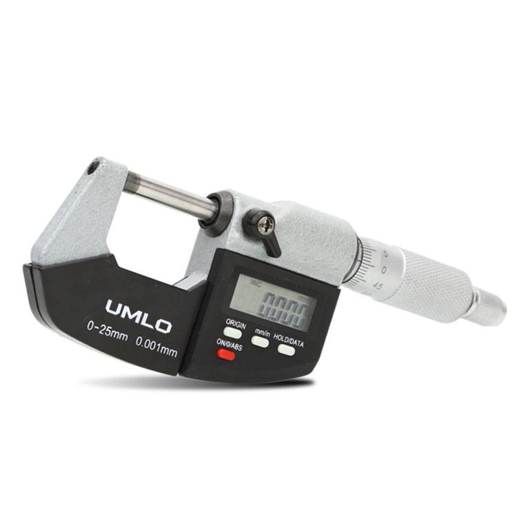 UMLO electronic number showing outer diameter 1,000 foot 0-25 0.001 High-precision electronic wall thickness waterproof ball