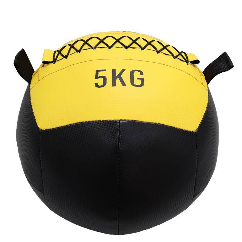 Fitness wall ball medicine solid non -elastic gravity soft training yoga load -bearing equipment environmentally friendly football balancing soft power