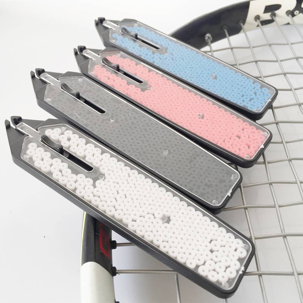 Powerti tennis rackets of squash badminton racket shock absorption/thread resistance/pellets/cushion String Cross