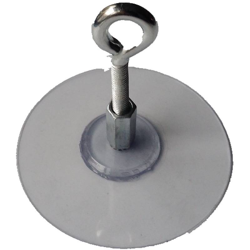 Mosquito net breeze hook -free punching glue suction cup color ball lantern wall hanging heavy ceiling hanging hook