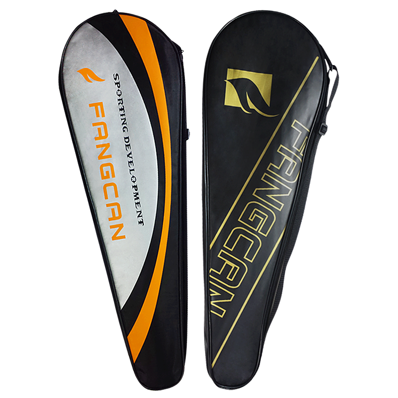 Badminton racket bag protective set tennis bag [Oxford cloth badminton racket 2 bag single -bracket baggong cloth