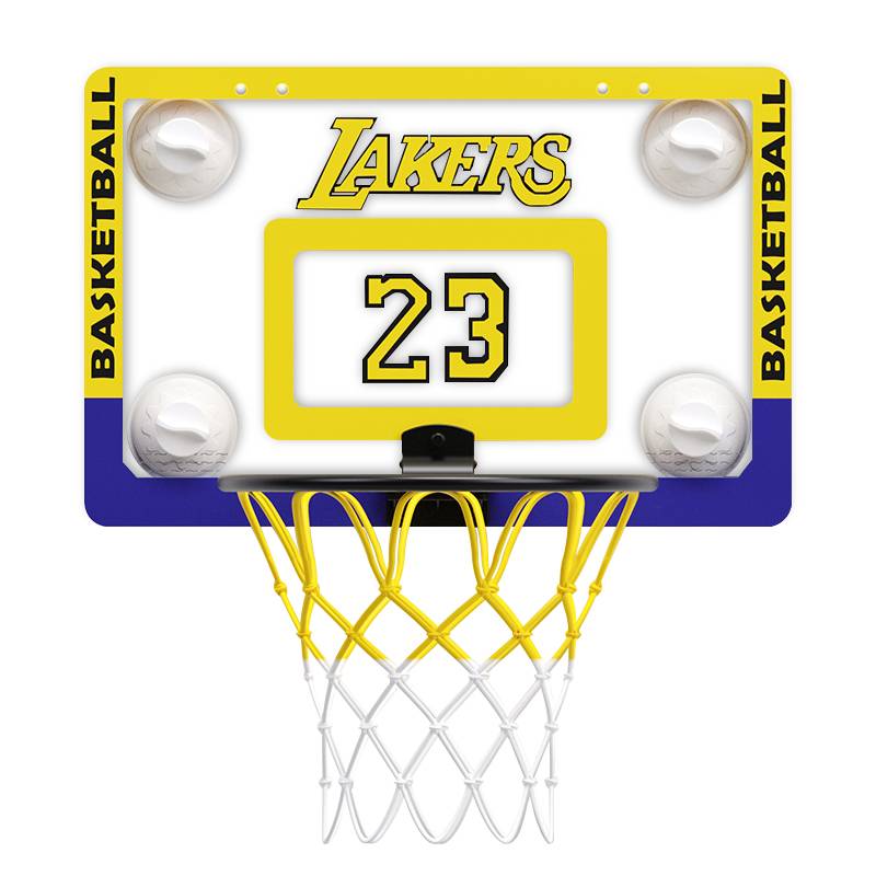 Basketball box indoor basket wall -mounted home -free children's small basket folding can be buckled basketball rack hanging wall