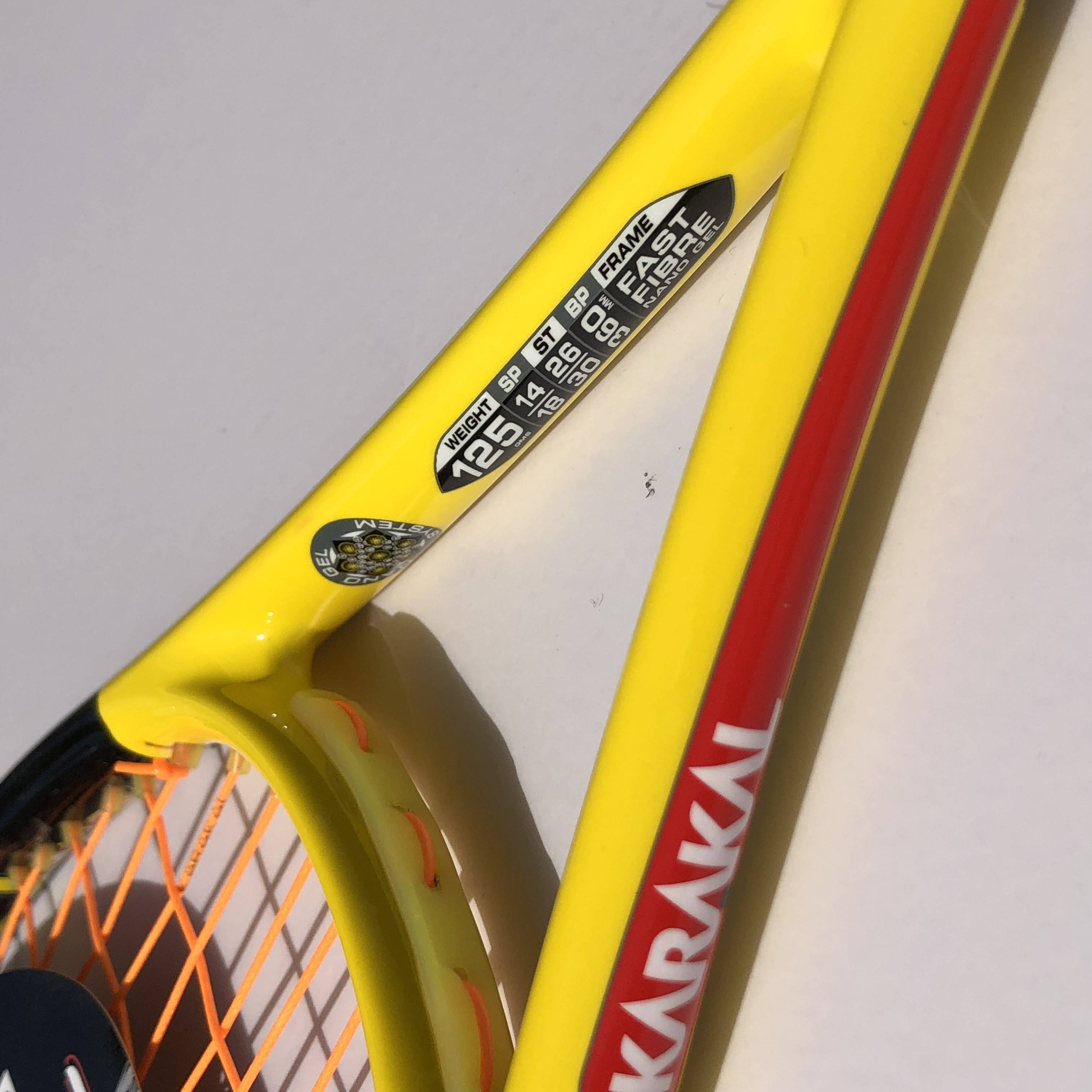 Karakal athlete professional athletes dedicated to the squash racket Tec Pro elite