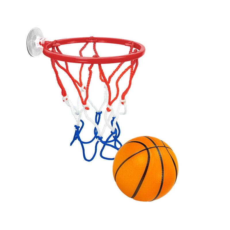 Hanging basketball box 6cm mini wall hanging basket children's ball toy training ball to decompress the elastic pet ball gift