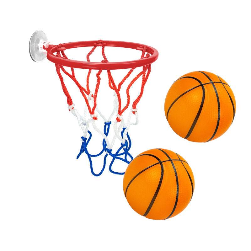 Hanging basketball box 6cm mini wall hanging basket children's ball toy training ball to decompress the elastic pet ball gift