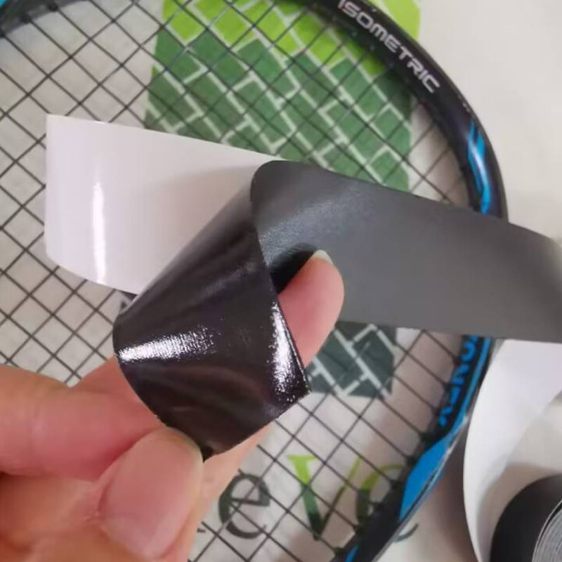 Back glue widening tennis shot header stickers 5 meters long football ball shooting box protection sticker black and white head post post