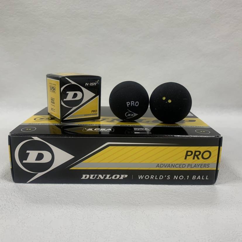 Dunlop authentic black double yellow dot white single yellow dot training ballball special ball