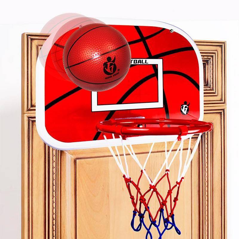 Donald -free hanging hanging children's basketball rack iron basket wall hanging basketball box baby shooting toys outdoor indoor sports