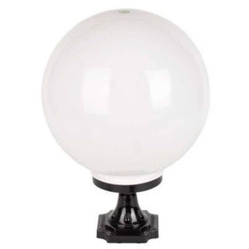 Outdoor ball head lamp pillars headlights, wall ball -shaped column door lamp windproof decorative lamp wall light courtyard light gate