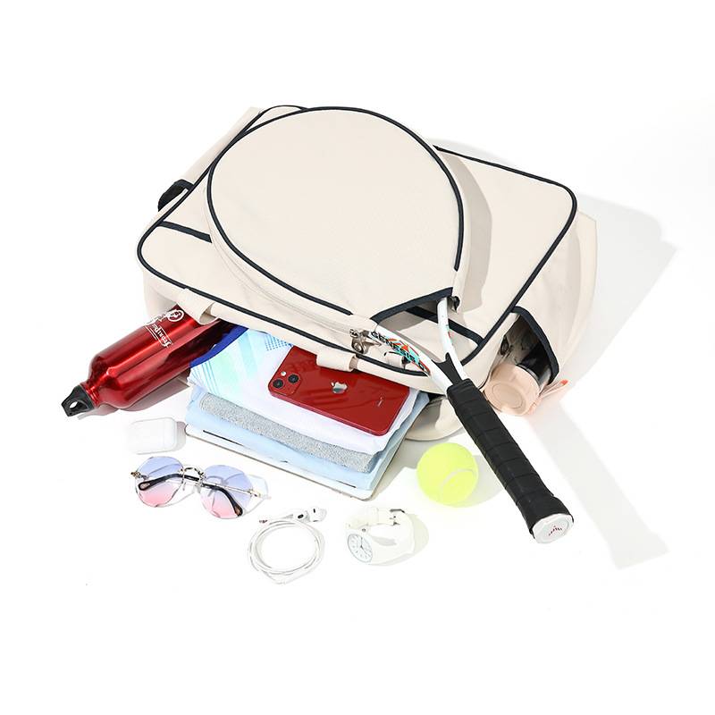 Tennis bag women's hand -shoulder messenger 2 packets installed with high -capacity fashion new model 2023 Korean version of the racket bag