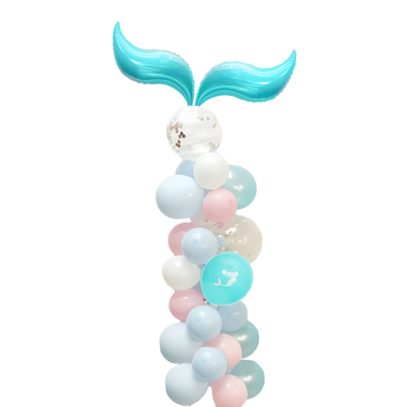 Tiffany blue fish tail set