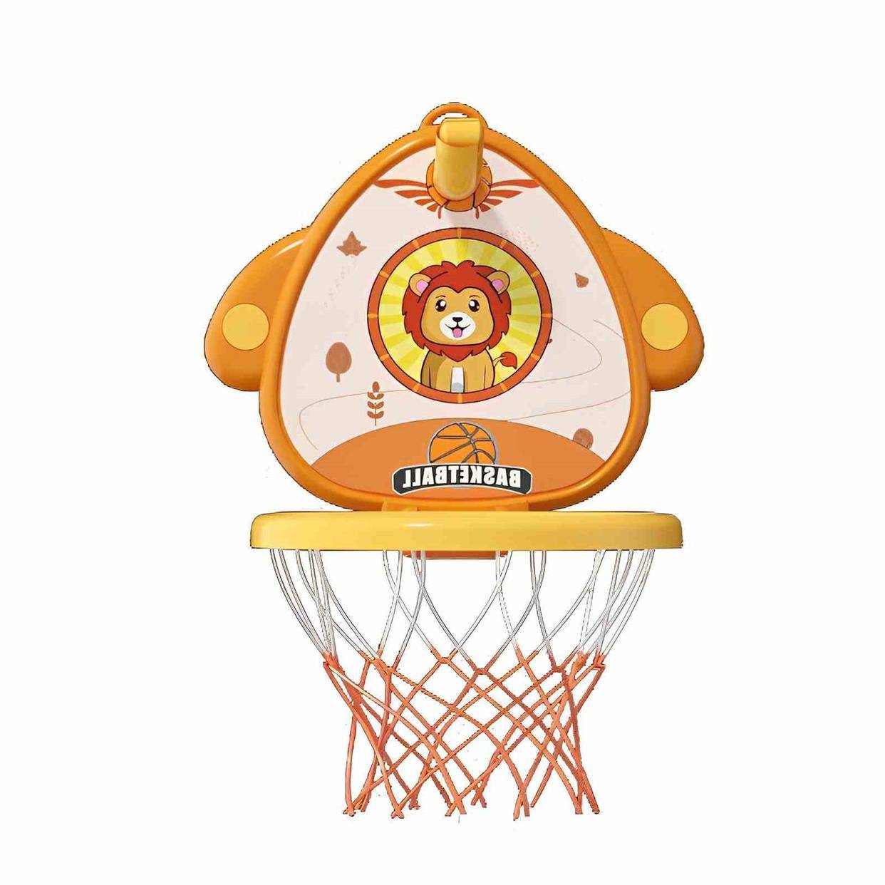 Children's basketball racks vote for perforated wall -mounted room baby suspension can fold toy men and girls