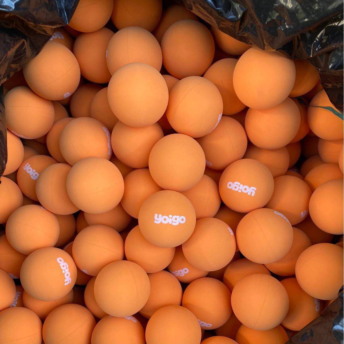 6CM beginner training squash fast, hollow high elastic ball player ball rubber elastic ball hit speed training