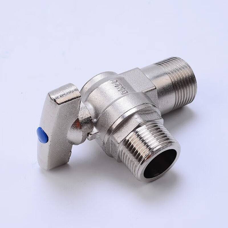 Tianyi Golden Bull Sky Triangle Triangle Valve Large Display Ballow Valve All Copper Wall -hung Boiler water heaters 4 minutes and 6 cents cold