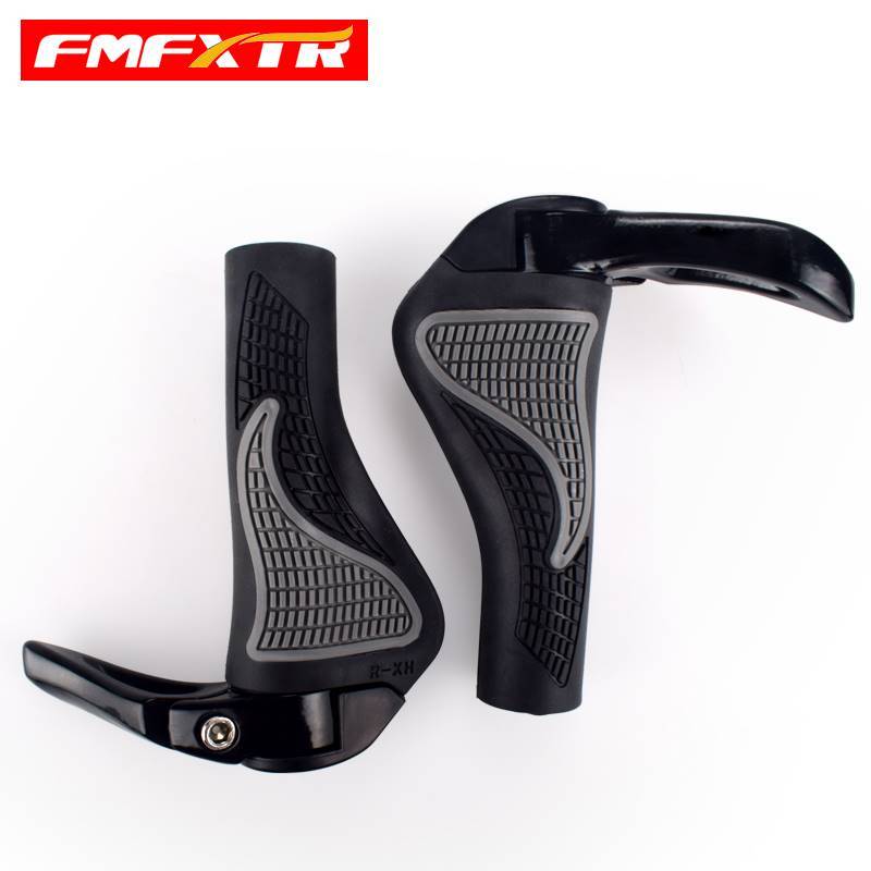Bicycle handlebar with cattle and sheep horny auxiliary geckon anti -skid hill handlebar handlebar meatball shock absorption universal handle