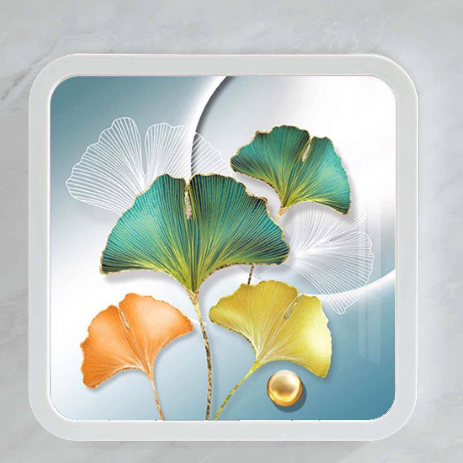 Ginkgo leaf (crystal model)