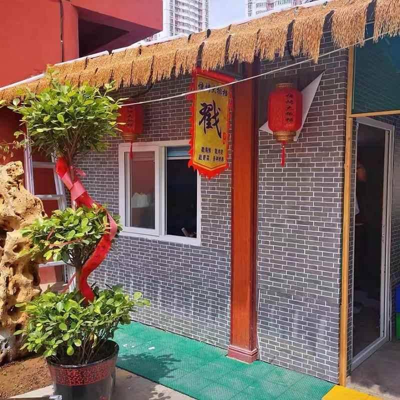 Self -sticking moisture mold commercial balcony wall imitation brick porcelain 3D sunscreen widened outdoor wallpaper outer wall waterproof 60