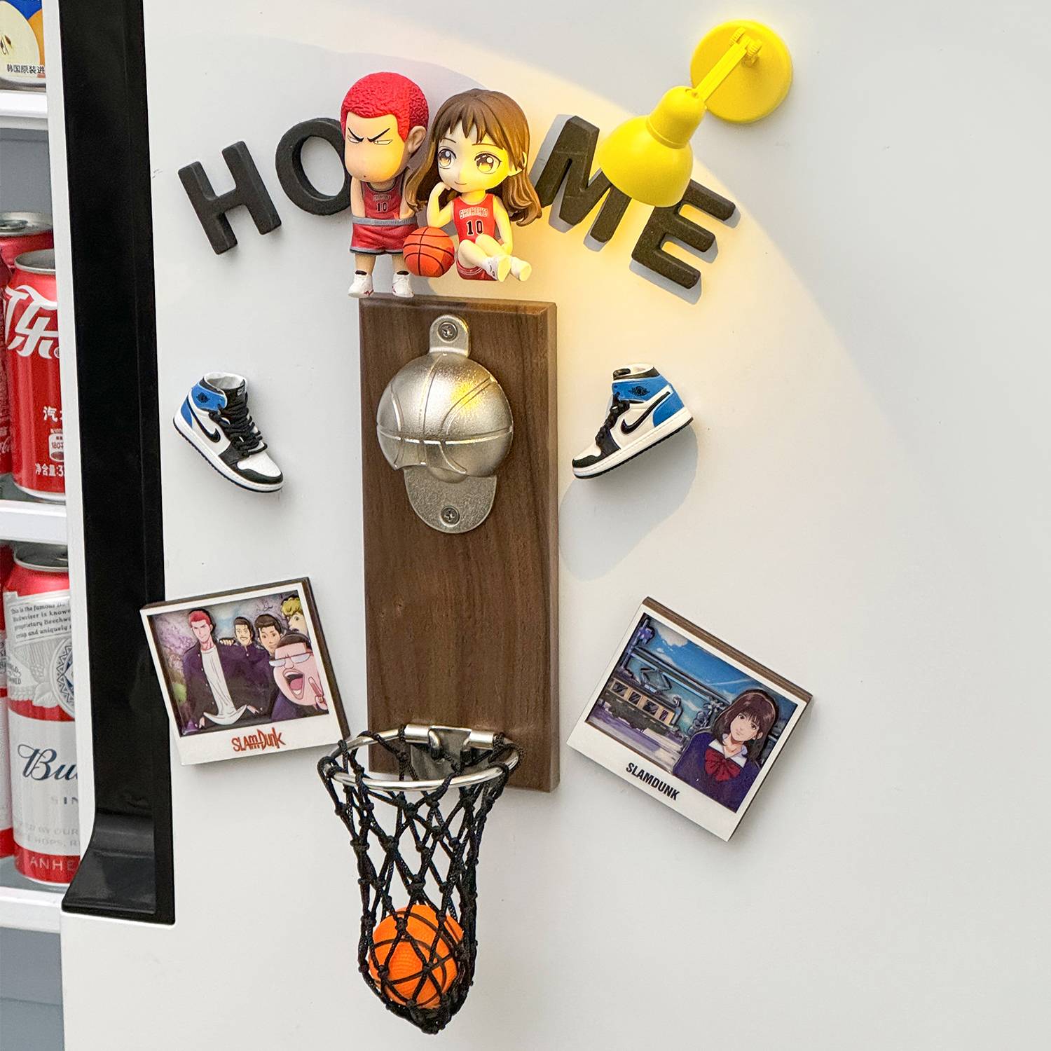 Sakuragi Haruki luxury basketball bottle opening AJ set+basketball 2