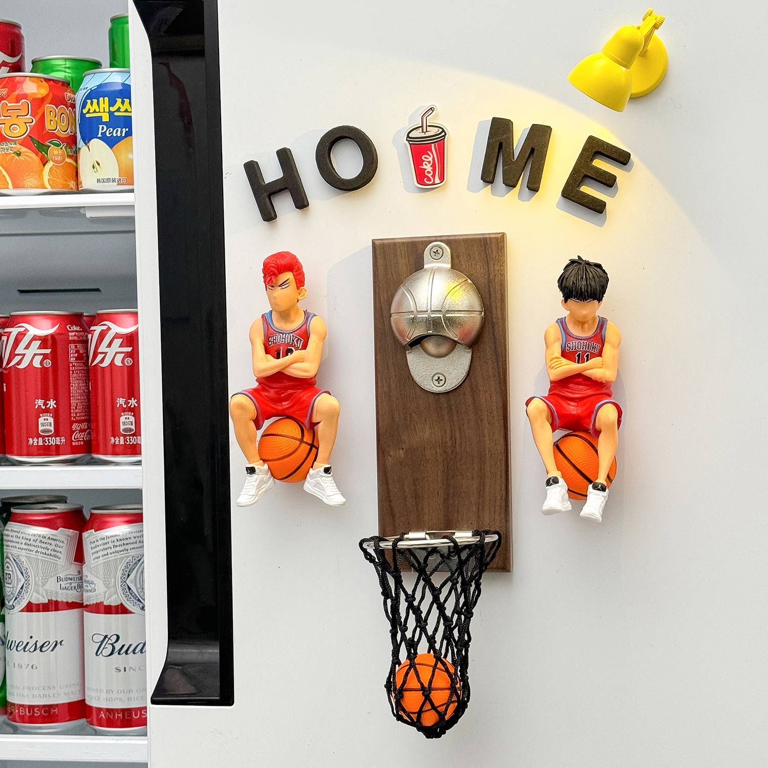 Large Sakuragi Liuchuan Maple Basketball Bar Barler Set+Yellow Lantern