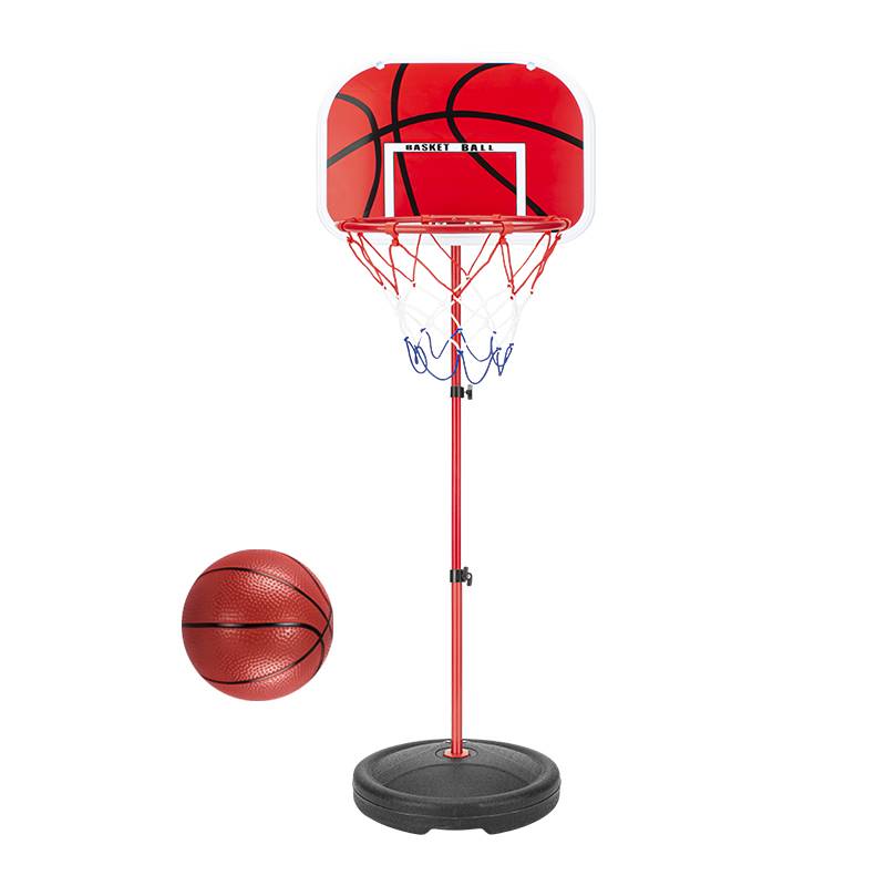 Outdoor children's lifting basketball rack suspension -free punch -free blue -wall hanging shooting box ball sports basket toys