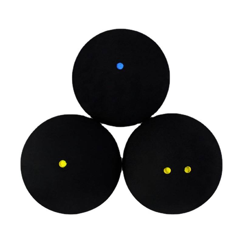 1 bag is installed with 2 three tube wall balls single blue dot and yellow dot double yellow dot transparent barrel professional training competition