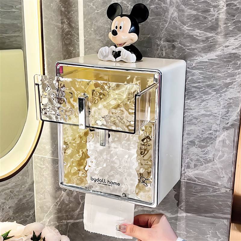 Global Buy FS -free punching toilet box box pumping paper box hanging toilet toilet carton carton toilet paper set