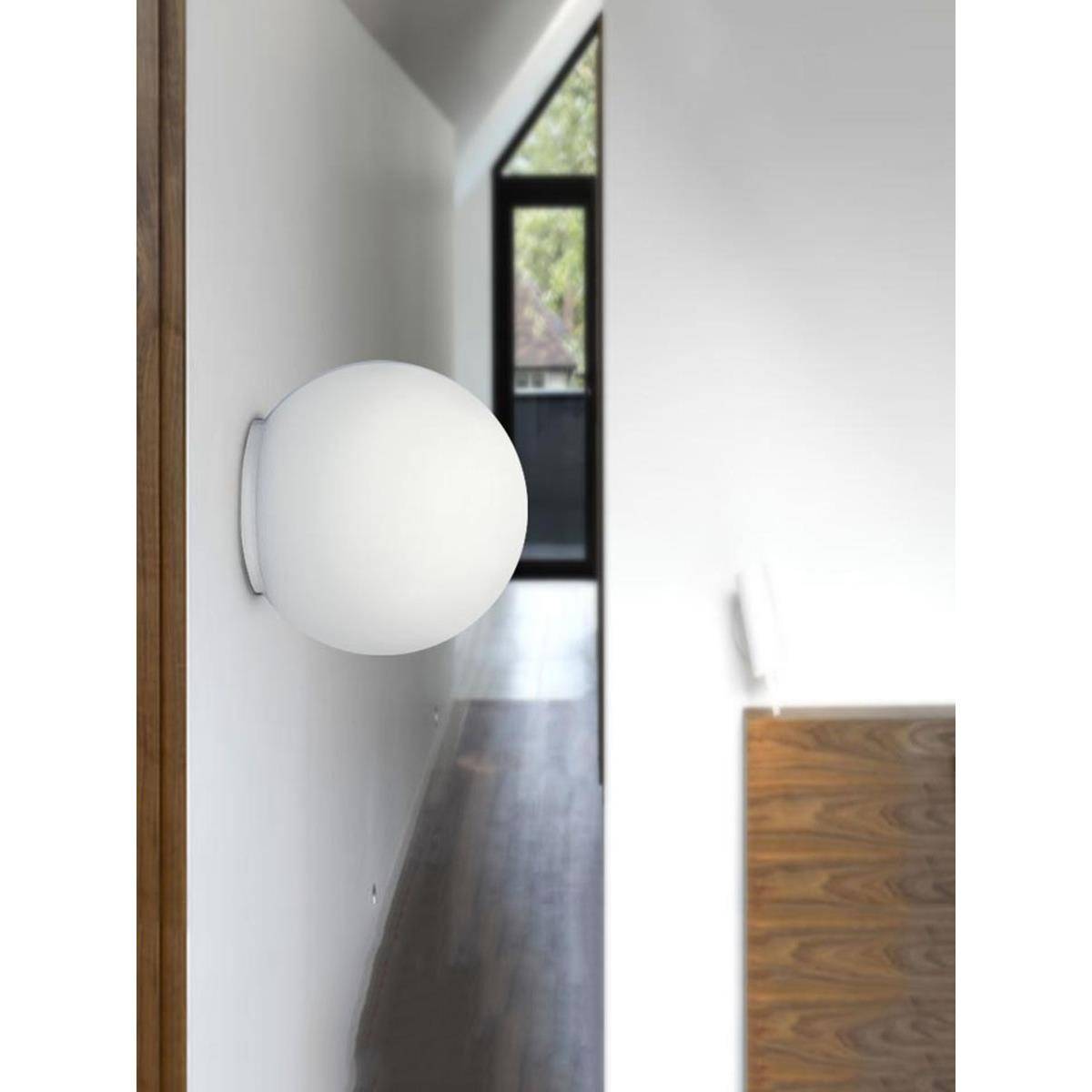 Global glass bedside wall lamp bedroom balcony aisle living room background wall light minimalist cream cream wind suction ceiling lamp