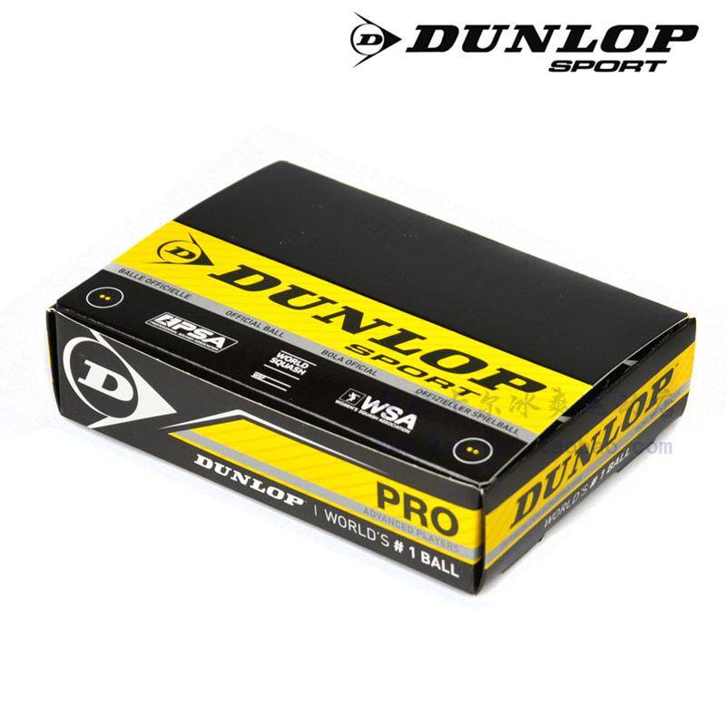 Genuine Dunlop Dunlop Gandalog Double Yellow Point Blue Dot Blue Dot Blue Dot White Single Small Squash Saka