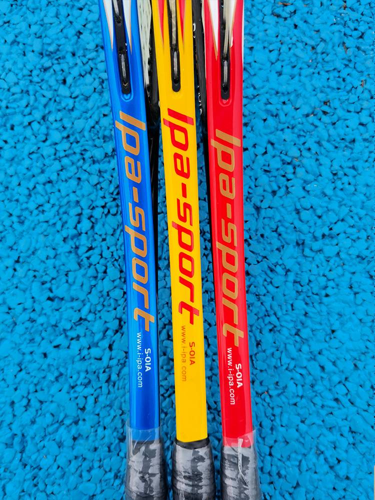 Kawasaki [Inventory clearing] Multi -color optional full carbon integrated football racket, dumpling, Dunlop male and female entry