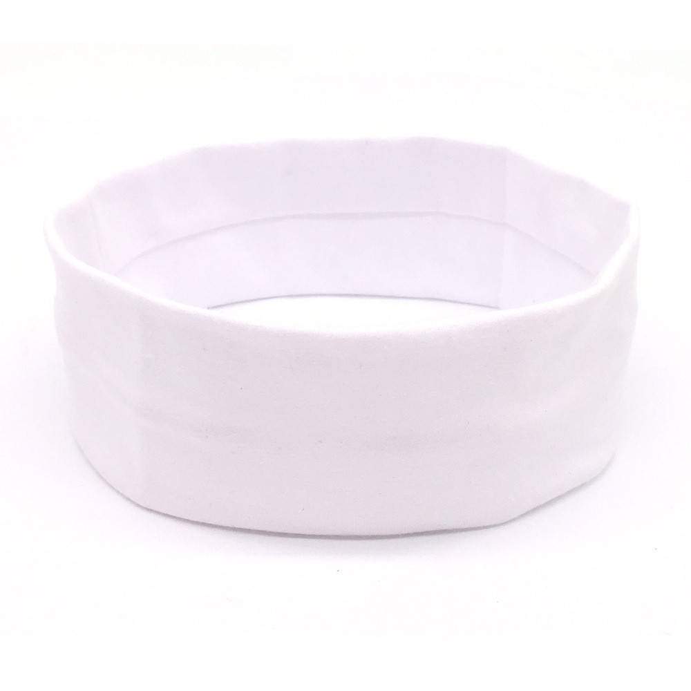 European and American elastic solid color hair band sports yoga hair band men's fitness running non -slip sweat -proof cotton head scarf head band