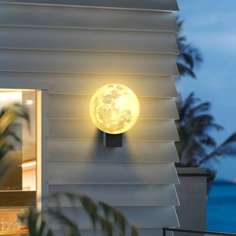 Outdoor wall lamp Moonlight Waterproof Villa Tower Balcony Garden House Wall Lantern Villa Simple Atmosphere Garden Light
