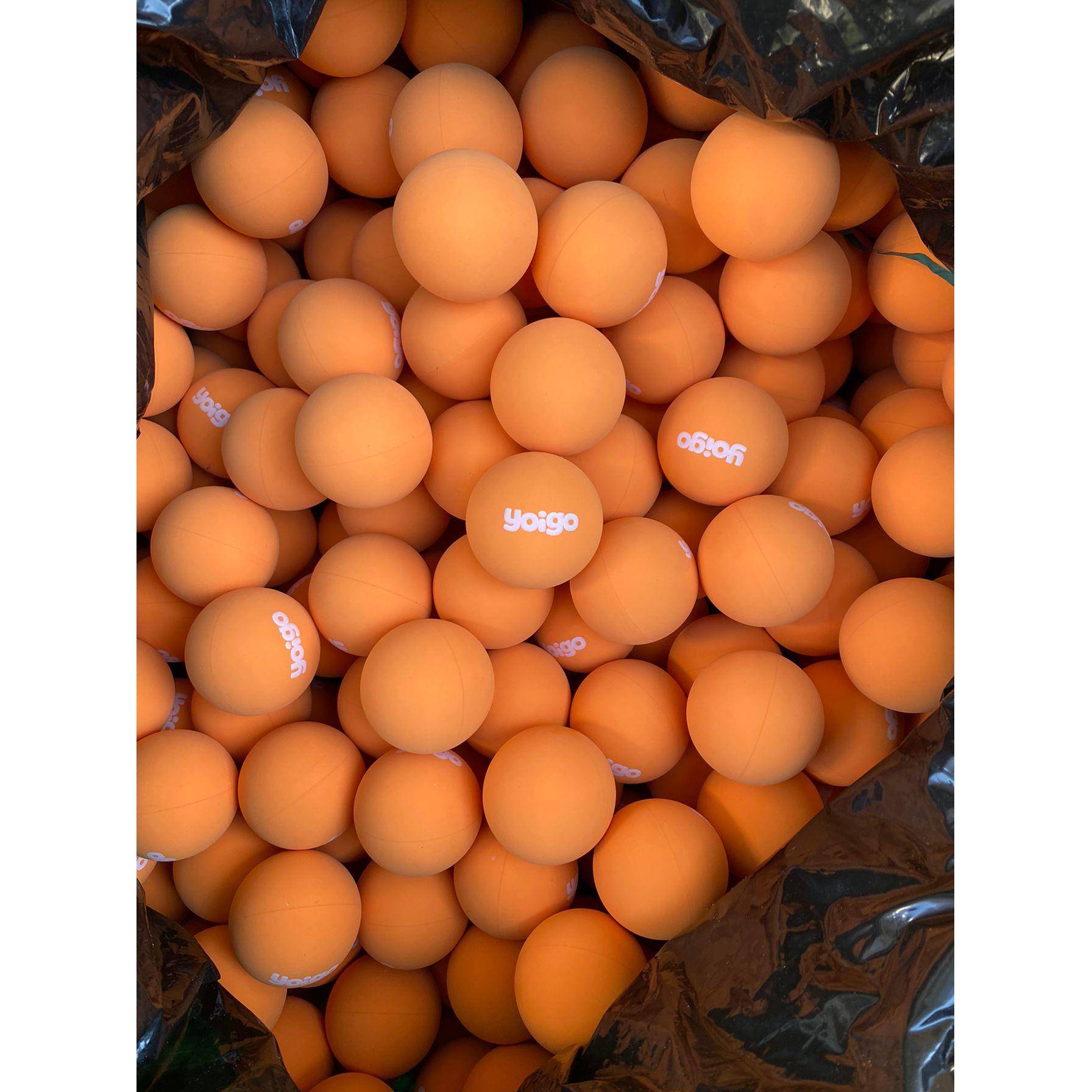 6CM ball beginner training squash quickly hollow high hitting elastic handball rubber 18981 playback speed