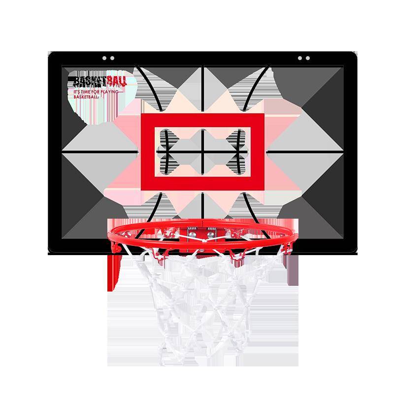 Free Point 7 Basketball Frame Indoor Home Wall Mid -hanging Shelf Children's Basketball toys