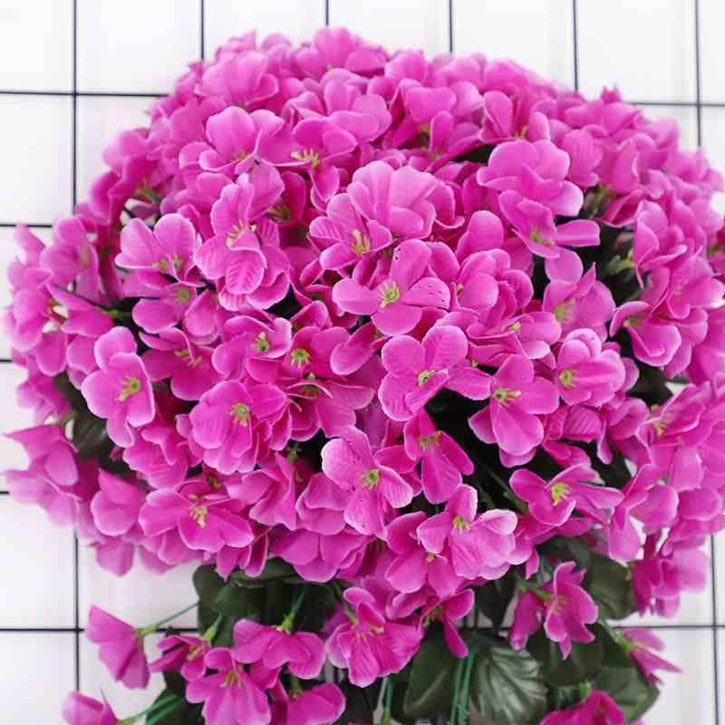 Simulation Purple Wall -mounted hanging orchid stitching ball fake flowers plastic flower silk flower, vines, vine balcony wedding decorative flowers