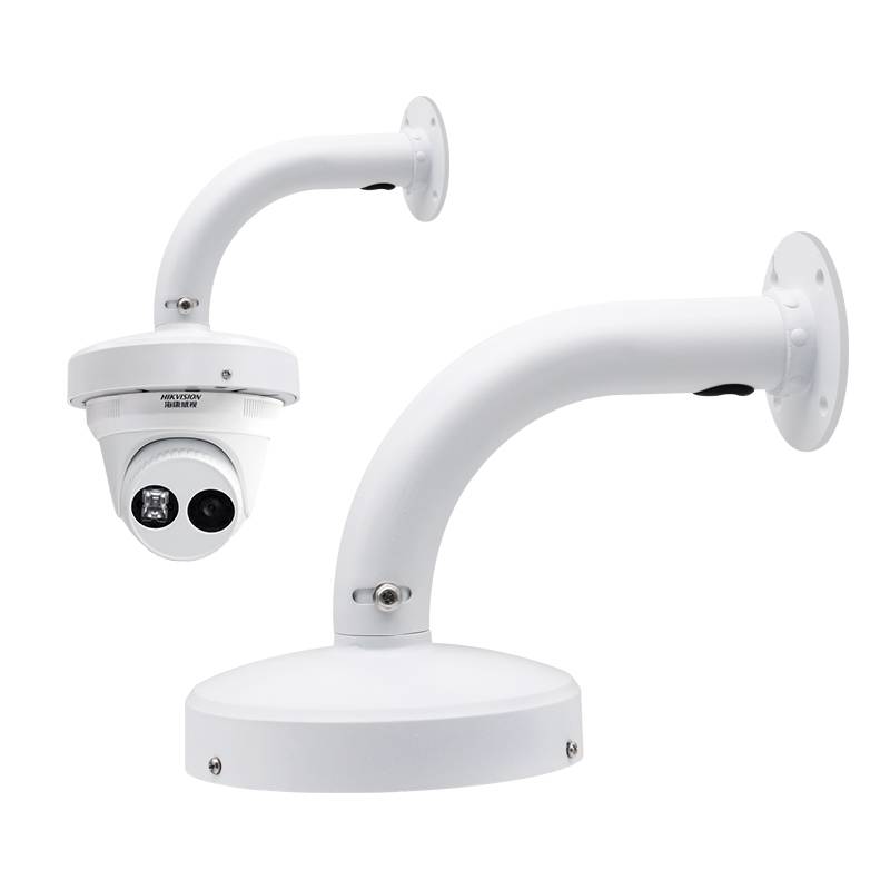 Monitor the hemisphere camera stent aluminum alloy indoor and outdoor rainproof and extended wall installation 20/30/40/60/100cm