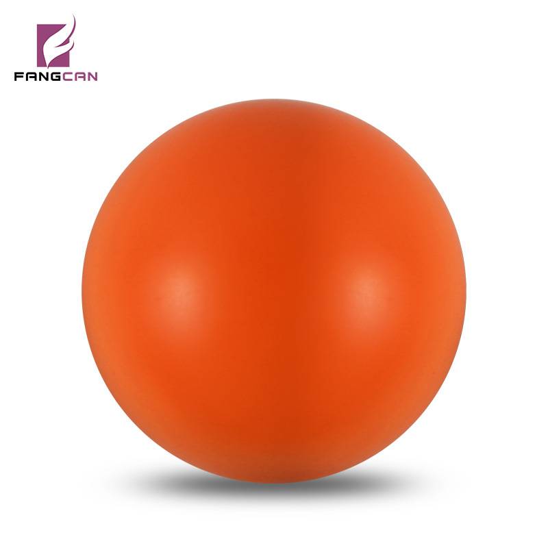 Warm -up ball ball 50mm beginner entry PU sponge avoid medium speed resistance training with ball skin orange blue