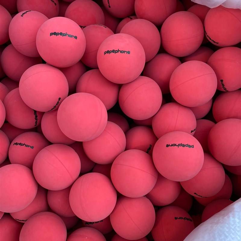 6cm beginner training gel's fast hollow high elastic F ball hitting rubber elastic ball play speed training