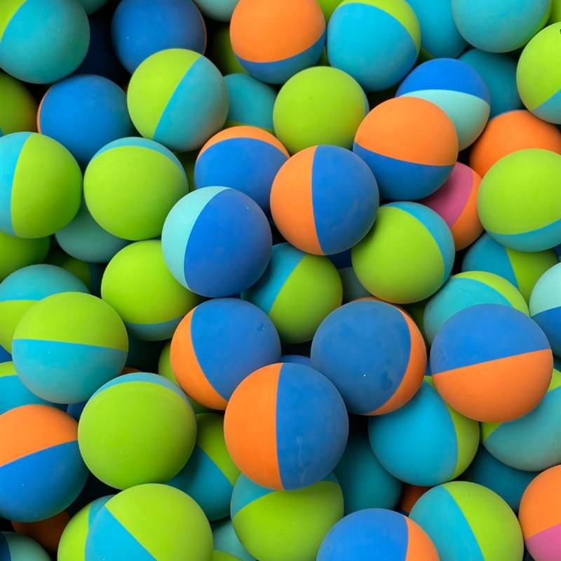 6cm beginner training gel's fast hollow high elastic F ball hitting rubber elastic ball play speed training