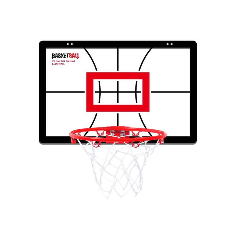 Free Point 7 Basketball Frame Indoor Home Wall Mid -hanging Shelf Children's Basketball toys