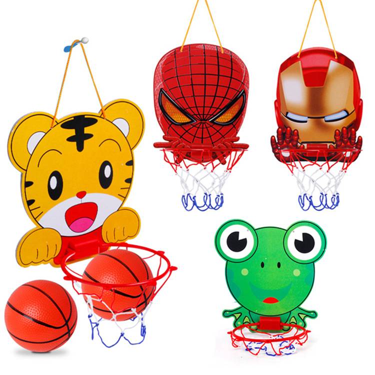 Children's mini basketball rack hanging home useless punching baby toy toys indoor wall -mounted school dormitory pitching