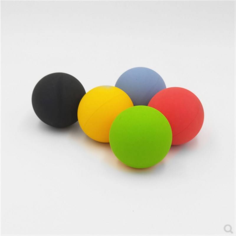 6CM beginner training hitting the ball fast, hollow high bomb C force ball handball rubber bombs training ball wall hit speed force training